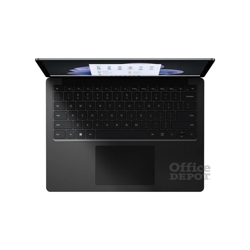Microsoft Surface Laptop 5 laptop (13,5"/Intel Core i7-1255U/Int.VGA/16GB RAM/512GB/Win11) - fekete