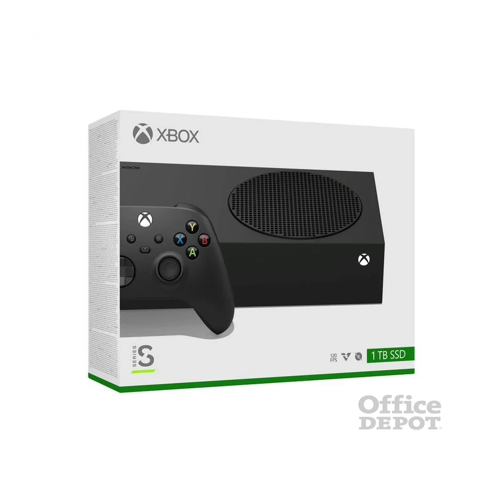 Microsoft Xbox Series S 1TB fekete játékkonzol