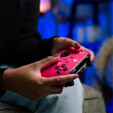 Microsoft Xbox Series X/S Deep Pink vezeték nélküli kontroller Microsoft Xbox Series X/S Deep Pink vezeték nélküli kontroller
