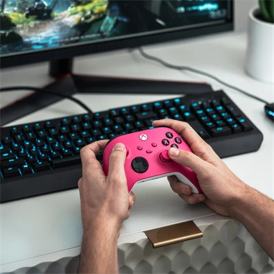 Microsoft Xbox Series X/S Deep Pink vezeték nélküli kontroller Microsoft Xbox Series X/S Deep Pink vezeték nélküli kontroller