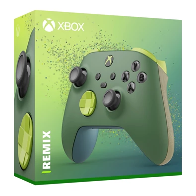 Microsoft Xbox Series X/S Remix Special Edition vezeték nélküli kontroller + Play & Charge töltőkészlet Microsoft Xbox Series X/S Remix Special Edition vezeték nélküli kontroller + Play & Charge töltőkészlet