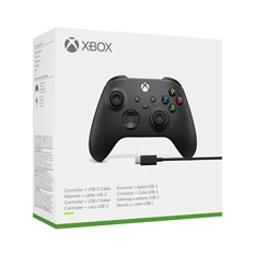 Microsoft Xbox fekete vezeték nélküli kontroller + USB-C kábel Microsoft Xbox fekete vezeték nélküli kontroller + USB-C kábel