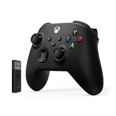Microsoft Xbox fekete vezeték nélküli kontroller + Windows 10 USB adapter Microsoft Xbox fekete vezeték nélküli kontroller + Windows 10 USB adapter