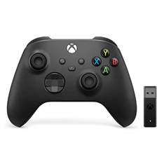 Microsoft Xbox fekete vezeték nélküli kontroller + Windows 10 USB adapter Microsoft Xbox fekete vezeték nélküli kontroller + Windows 10 USB adapter