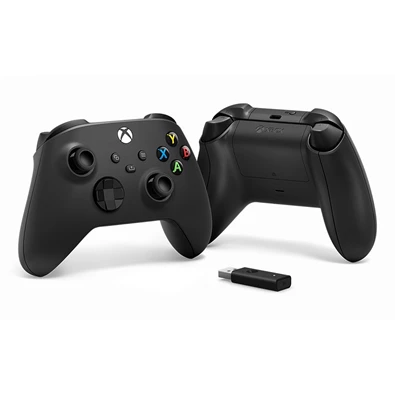Microsoft Xbox fekete vezeték nélküli kontroller + Windows 10 USB adapter Microsoft Xbox fekete vezeték nélküli kontroller + Windows 10 USB adapter