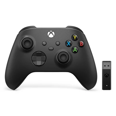 Microsoft Xbox fekete vezeték nélküli kontroller + Windows 10 USB adapter Microsoft Xbox fekete vezeték nélküli kontroller + Windows 10 USB adapter