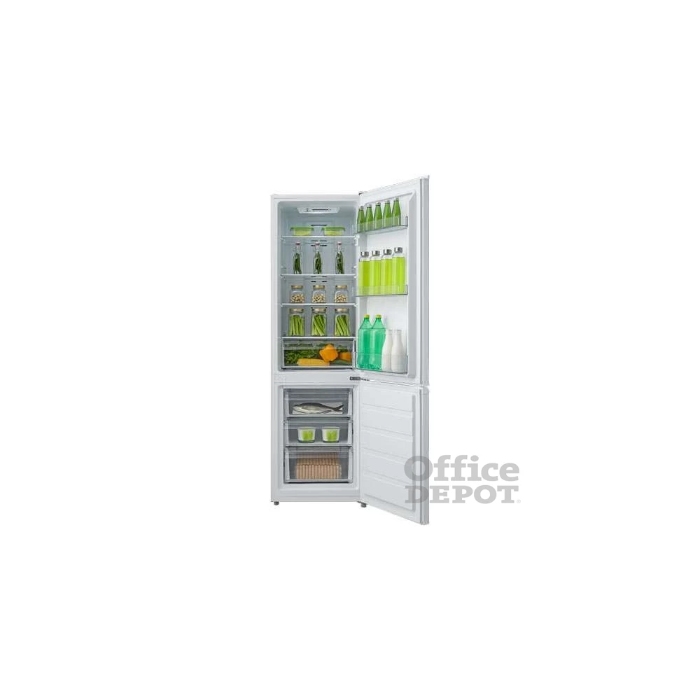 Midea MDRB380FGE01A fehér, alulfagyasztós, Hűtő:199L, Fagyasztó:71L, No frost hűtőszekrény