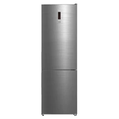 Midea MDRB424FGD46OE inox, alulfagyasztós, Hűtő: 224L, Fagyasztó:86L, No frost hűtőszekrény