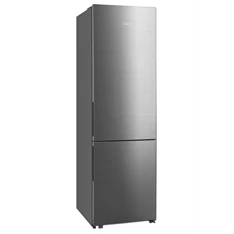Midea MDRB600MME46 Space master inox, alulfagyasztós, Hűtő: 313L, Fagyasztó:130L, Total No frost hűtőszekrény