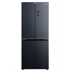 Midea MDRM587BIE70 inox, négyajtós, Hűtő:276L, Fagyasztó:150L, No frost hűtőszekrény