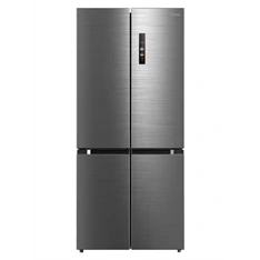 Midea MDRM691FIE46 inox, négyajtós, Hűtő:345L, Fagyasztó:170L, No frost hűtőszekrény