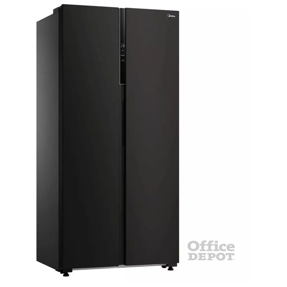 Midea MDRS619FIE28 fekete, Side-by-Side, Hűtő:271L, Fagyasztó:189L, No frost hűtőszekrény