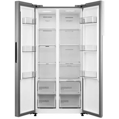 Midea MDRS619FIE46 no frost, inox, Side-by-Side hűtőszekrény Midea MDRS619FIE46 no frost, inox, Side-by-Side hűtőszekrény