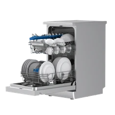 Midea MDWEF1034CSS-WG-EU inox, programok száma: 8, szabadonálló, 10 terítékes mosogatógép