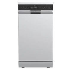 Midea MDWEF1034DSS-WC inox , programok száma: 9, szabadonálló, 10 terítékes mosogatógép