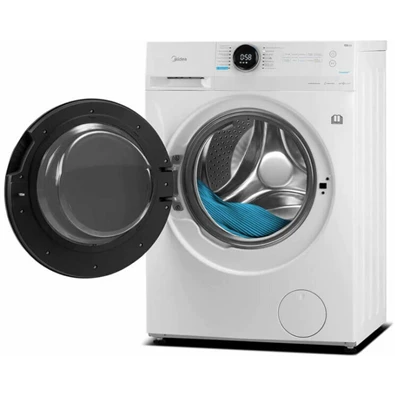 Midea MF100D80B/W-HU 8 kg elöltöltős mosó-szárítógép Midea MF100D80B/W-HU 8 kg elöltöltős mosó-szárítógép