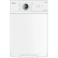 Midea MF100T70B/W-HU fehér, felültöltős, max.1200ford., 7 kg, mosógép (Újszerű)