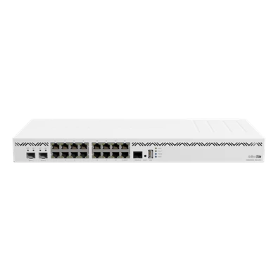 MikroTik CCR2004-16G-2S+ 16xGbE LAN 2x SFP+ port 19" Cloud Core Router MikroTik CCR2004-16G-2S+ 16xGbE LAN 2x SFP+ port 19" Cloud Core Router