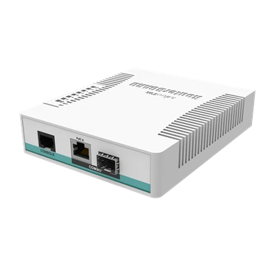 MikroTik CRS106-1C-5S 5xSFP 1xCombo port (SFP/GbE LAN) asztali Cloud Router Switch MikroTik CRS106-1C-5S 5xSFP 1xCombo port (SFP/GbE LAN) asztali Cloud Router Switch