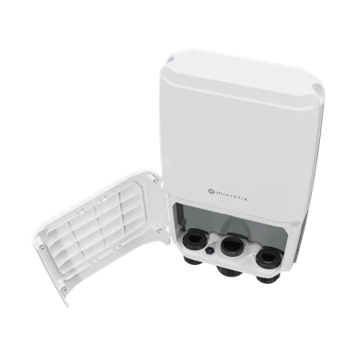 MikroTik CRS305-1G-4S+OUT FiberBox Plus L5 1xGbE LAN 4x SFP+ kültéri Cloud Router Switch MikroTik CRS305-1G-4S+OUT FiberBox Plus L5 1xGbE LAN 4x SFP+ kültéri Cloud Router Switch