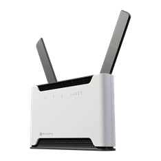 MikroTik Chateau PRO ax 802.11ax 5xGbE LAN port (PoE out port#5) 802.11ax Dual-Band Vezeték nélküli Wi-Fi 6 router