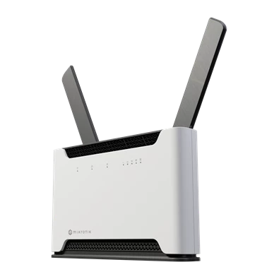 MikroTik Chateau PRO ax 802.11ax 5xGbE LAN port (PoE out port#5) 802.11ax Dual-Band Vezeték nélküli Wi-Fi 6 router