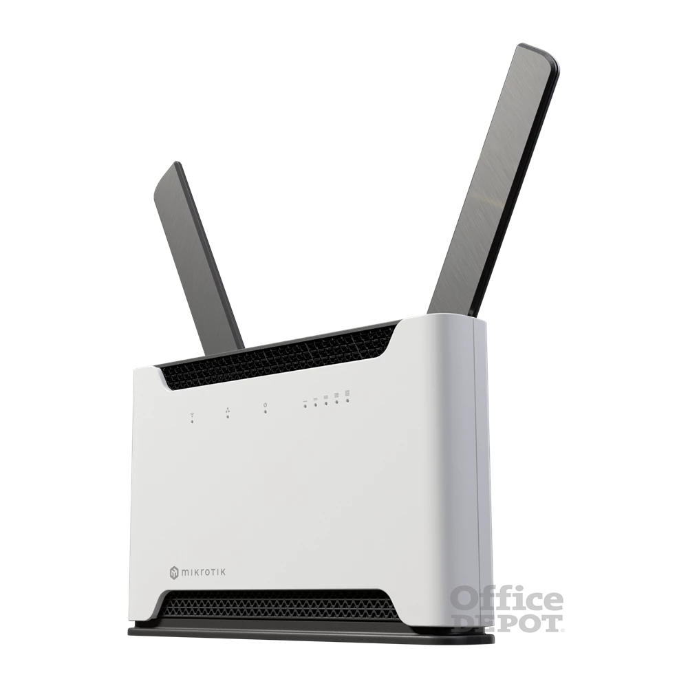 MikroTik Chateau PRO ax 802.11ax 5xGbE LAN port (PoE out port#5) 802.11ax Dual-Band Vezeték nélküli Wi-Fi 6 router