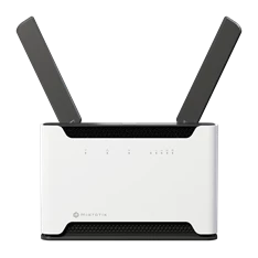 MikroTik Chateau PRO ax 802.11ax 5xGbE LAN port (PoE out port#5) 802.11ax Dual-Band Vezeték nélküli Wi-Fi 6 router