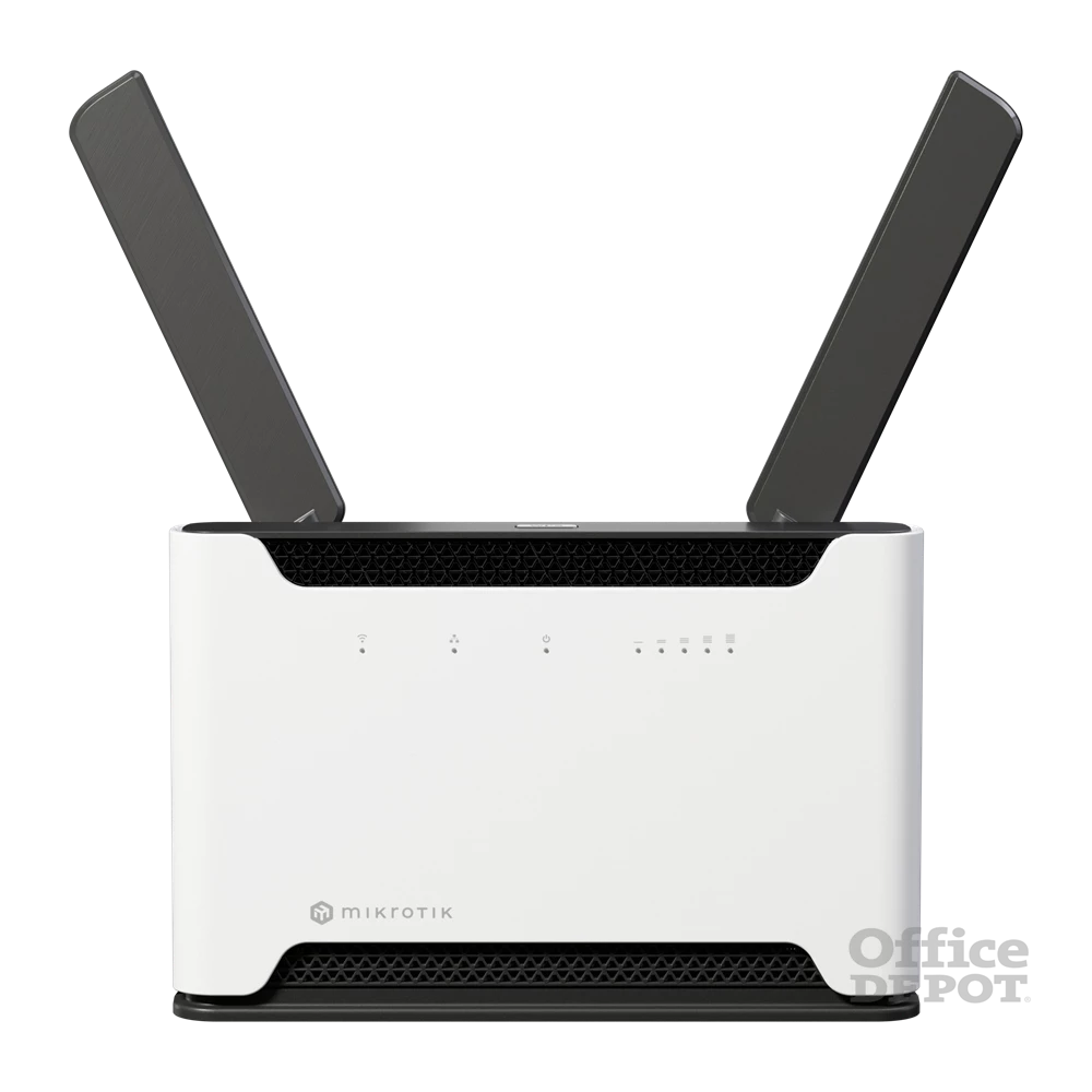 MikroTik Chateau PRO ax 802.11ax 5xGbE LAN port (PoE out port#5) 802.11ax Dual-Band Vezeték nélküli Wi-Fi 6 router