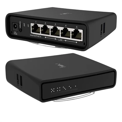MikroTik hAP ac2 RBD52G-5HacD2HnD-TC L4 128Mb 5xGbE Dual-Band Vezeték nélküli router MikroTik hAP ac2 RBD52G-5HacD2HnD-TC L4 128Mb 5xGbE Dual-Band Vezeték nélküli router
