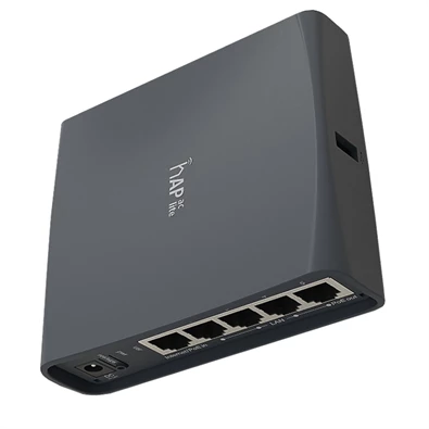 MikroTik hAP ac lite RB952Ui-5ac2nD-TC L4 64Mb 5x FE LAN Dual-band Vezeték nélküli Router MikroTik hAP ac lite RB952Ui-5ac2nD-TC L4 64Mb 5x FE LAN Dual-band Vezeték nélküli Router