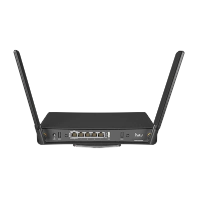 MikroTik hAP ax3 C53UiG+5HPaxD2HPaxD L6 1x 2.5GbE Multi-Gig LAN 4xGbE LAN 802.11ax Wi-Fi 6 Vezeték nélküli router
