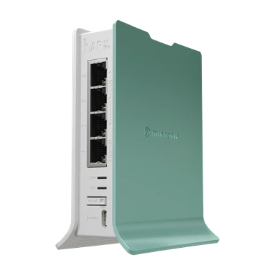 MikroTik hAP ax lite L41G-2AXD 4xGbE LAN 2,4GHz 802.11ax Wi-Fi 6 Vezeték nélküli router MikroTik hAP ax lite L41G-2AXD 4xGbE LAN 2,4GHz 802.11ax Wi-Fi 6 Vezeték nélküli router