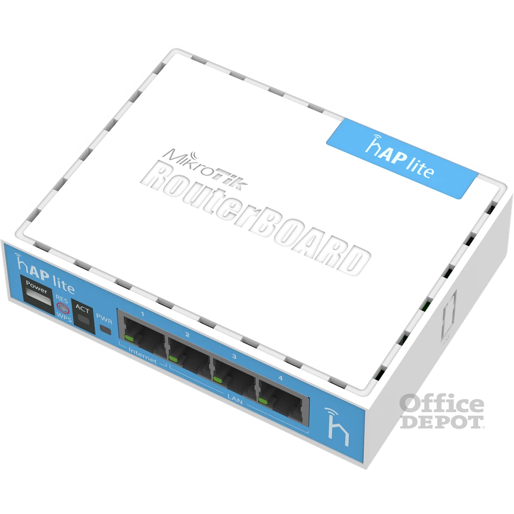MikroTik hAP lite classic RB941-2nd L4 32Mb 4x FE LAN router
