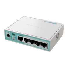 MikroTik hEX (2024 verzió) E50UG L4 512MB 5xGbE LAN port router