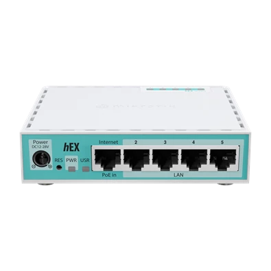 MikroTik hEX (2024 verzió) E50UG L4 512MB 5xGbE LAN port router