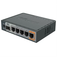 MikroTik hEX S RB760iGS L4 256MB 5x GbE port 1x GbE SFP router MikroTik hEX S RB760iGS L4 256MB 5x GbE port 1x GbE SFP router