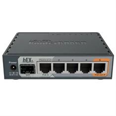 MikroTik hEX S RB760iGS L4 256MB 5x GbE port 1x GbE SFP router MikroTik hEX S RB760iGS L4 256MB 5x GbE port 1x GbE SFP router