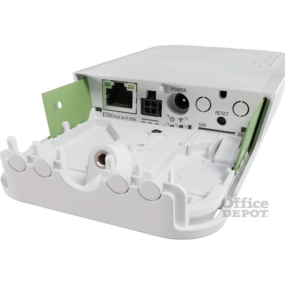 MikroTik wAPR-2nD&EC200A-EU wAP LTE kit 1xFE LAN port kültéri WiFi accesspoint, beépített LTE modemmel