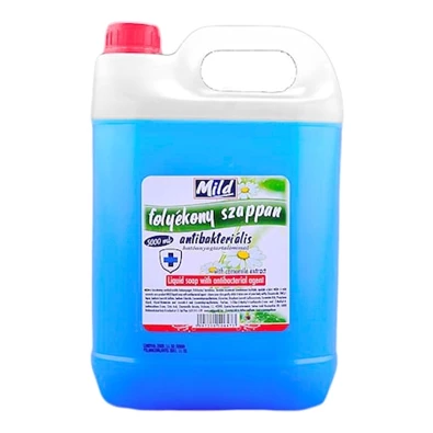 Mild 5L antibakteriális hatóanyagtartalmú folyékony szappan Mild 5L antibakteriális hatóanyagtartalmú folyékony szappan