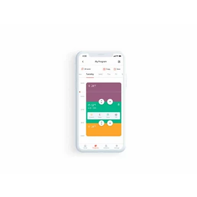 Mill CO1200WIFI3 WiFi 1200W fehér intelligens mobil konvektor Mill CO1200WIFI3 WiFi 1200W fehér intelligens mobil konvektor
