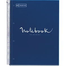 Miquelrius Emotions A4 PP 5x24 lapos navy vonalas spirálfüzet Miquelrius Emotions A4 PP 5x24 lapos navy vonalas spirálfüzet