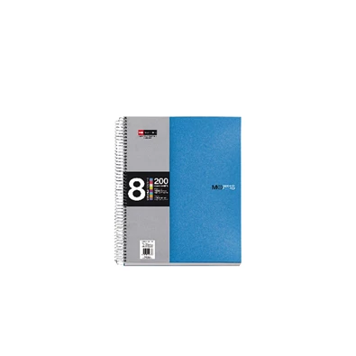 Miquelrius A5 8x25lapos kockás kék spirálfüzet Miquelrius A5 8x25lapos kockás kék spirálfüzet