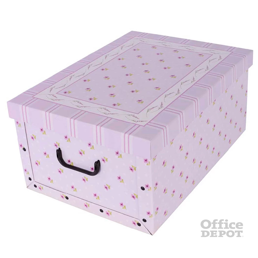 Miss Space Maxi 51x37x24 cm provence lila tárolódoboz