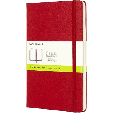 Moleskine Notesz Qp062R Kemény Piros ""L"" Sima Moleskine Notesz Qp062R Kemény Piros ""L"" Sima
