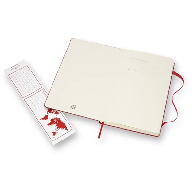 Moleskine Notesz Qp062R Kemény Piros ""L"" Sima Moleskine Notesz Qp062R Kemény Piros ""L"" Sima