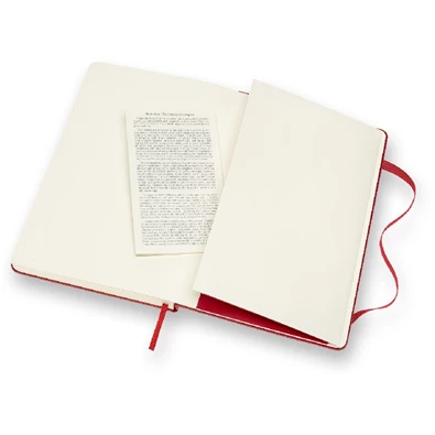 Moleskine Notesz Qp062R Kemény Piros ""L"" Sima Moleskine Notesz Qp062R Kemény Piros ""L"" Sima