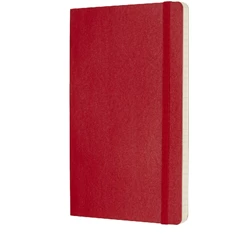 Moleskine Notesz Qp616F2 Puha Skarlát Piros "L" Vonalas Moleskine Notesz Qp616F2 Puha Skarlát Piros "L" Vonalas