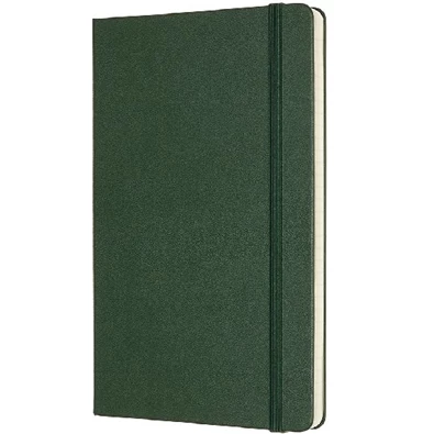Moleskine QP060K15 kemény mirtusz zöld "L" vonalas notesz Moleskine QP060K15 kemény mirtusz zöld "L" vonalas notesz