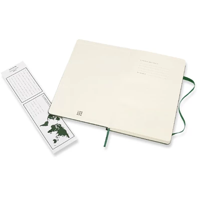 Moleskine QP060K15 kemény mirtusz zöld "L" vonalas notesz Moleskine QP060K15 kemény mirtusz zöld "L" vonalas notesz
